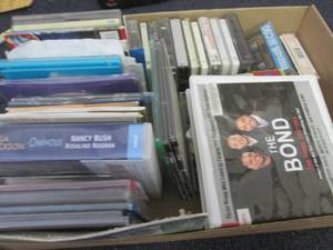 lot 484 image: Assorted Cassete Tape & CDs...
