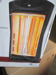 lot 494 image: Sai Quartz Tower Heater open box...