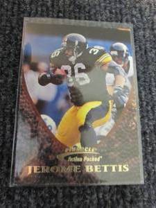 lot 128 image: 50 Jerome Bettis Cards...