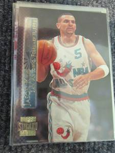 lot 129 image: 40 Jason Kidd Cards...