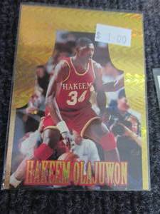 lot 133 image: 50 Hakeem Olajuwon Cards...