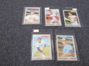 lot 138 image: 1970 Topps Baseball Cards...