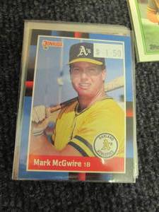 lot 175 image: 50 Mark McGwire Cards...