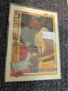 lot 182 image: 30 Magic Johnson Cards...