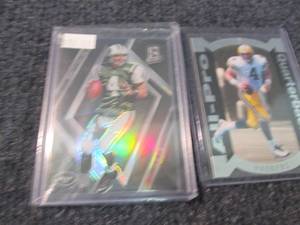 lot 199 image: Brett Favre Cards...