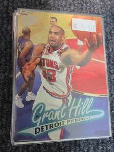 lot 202 image: 40 Grant Hill Cards...
