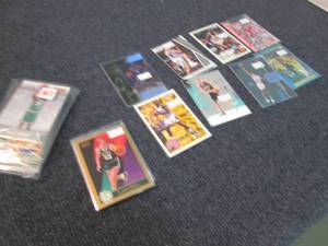 lot 203 image: 30 Basketball Star Cards...
