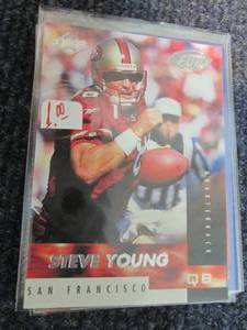 lot 215 image: 40 Steve Young Cards...