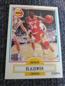 lot 221 image: 50 Akeem Olajuwoni Cards...