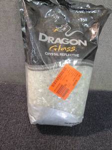 lot 64 image: 10 lbs. Crystal Reflective Tempered...