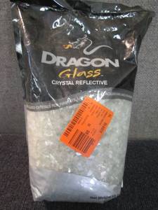 lot 65 image: 10 lbs. Crystal Reflective Tempered...