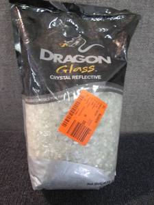 lot 67 image: 10 lbs. Crystal Reflective Tempered...