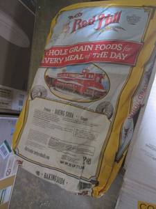 lot 98 image: 25 lb Bag of Bobs Red Mill Baking ...