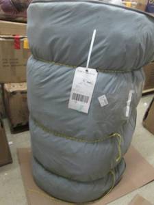 lot 100 image: Full Quilted Mattress has slice dam...