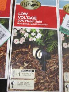 lot 277 image: 3 Low-Voltage 20-Watt (Bi-Pin) Blac...