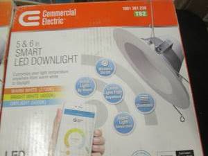 lot 291 image: 2 CE 5& 6 SMART LED Downlight open ...