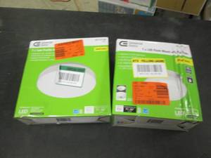 lot 299 image: 2 CE LED Lighting Products open box...