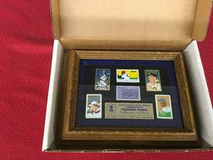 lot 277 image: USPS Commemorates Professional Baseball The Great American Pastime Professional Baseball Stamp Pin Collector Edition
