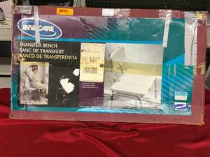 lot 289 image: Invacare Transfer Bench