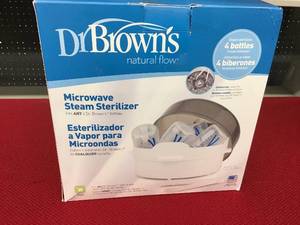 lot 293 image: Dr. Browns Natural Flow Microwave Steam Sterilizer