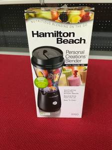 lot 297 image: Hamilton Beach Personal Creations Blender