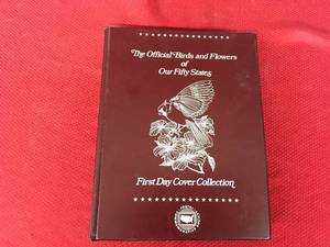 lot 301 image: The Official Birds & Flowers Of Our Fifty States First Day Cover Collection