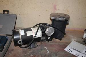 lot 94 image: Waterway 48 Frame Pump Hi-Flo Insulated Wet End Pump