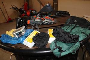 lot 225 image: Camp Trails Scirocco II Backpack with Survival Gear