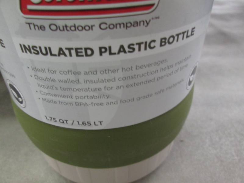 lot 116 image: Lot of 6 Coleman Insulated Plastic ...