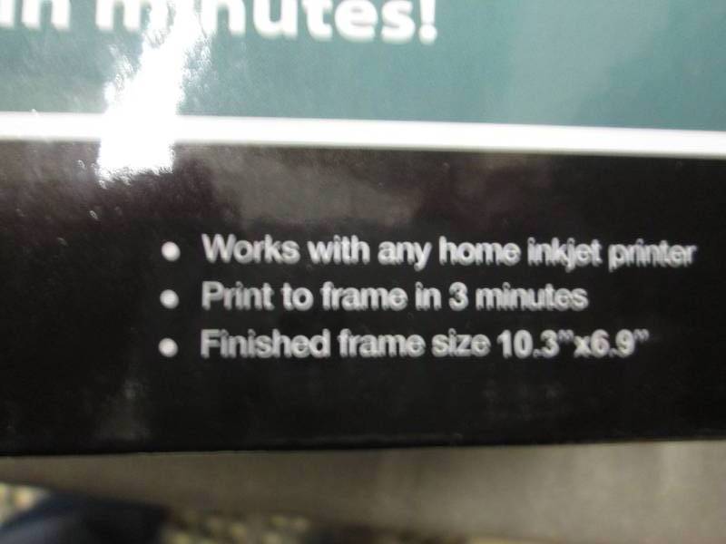 lot 308 image: 3- Click-N-Canvas Photo Canvas Kits...