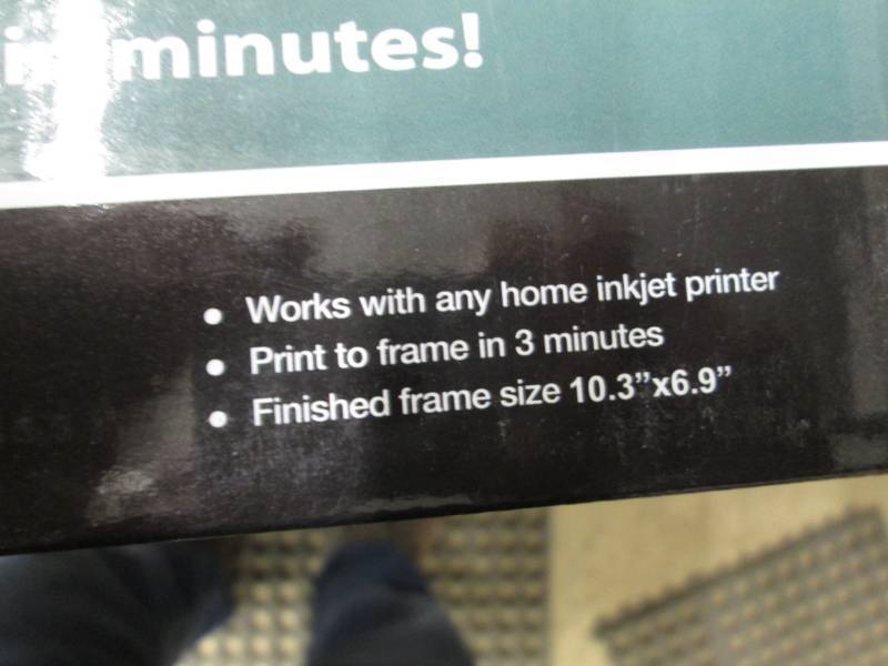 lot 309 image: 4- Click-N-Canvas Photo Canvas Kits...