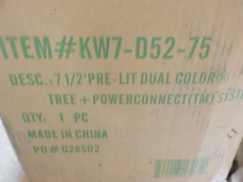 lot 82 image: National Tree Company 7.5 ft Pre Li...