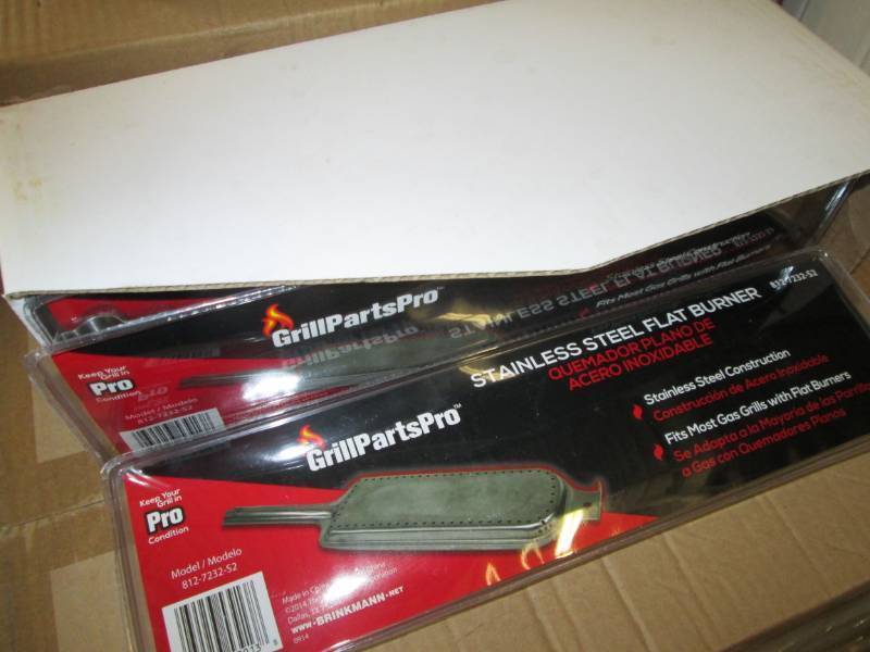 lot 517 image: Grill Parts PRO Stainless Steel Flat Burner (6pcsCase)