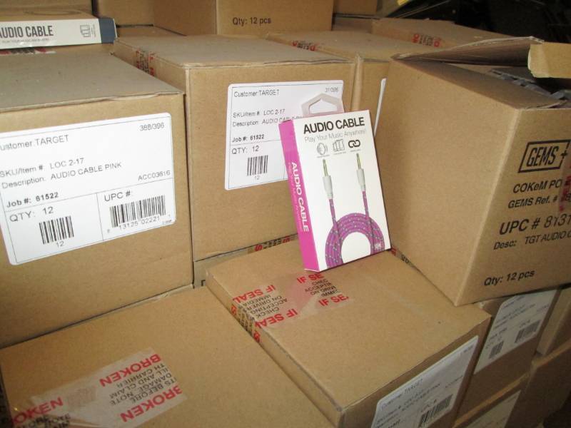 lot 241 image: Gems- Audio Cable 3 (6 Cases12ct. Ea.)