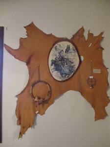 Tanned Hide Wall Hanging and More