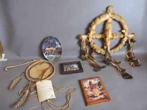 Dream-catchers and Indian Wall Hangings