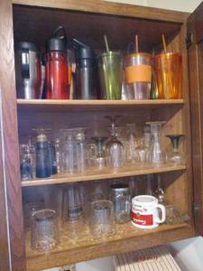 Glasses, Water Bottles and More