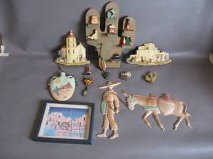 Southwestern Decor and Wooden Wall Shelf