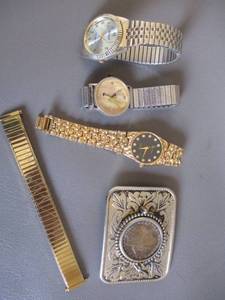 Belt Buckle and Watches