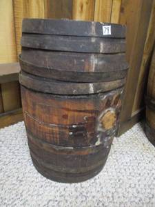 Old wood Keg