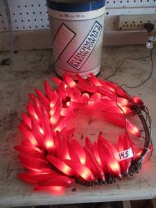 Collectible can and Pepper light