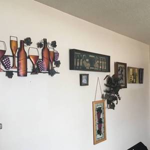 Wall Hangings, Grapes and Wine