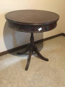 Round Table with Drawer