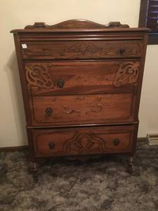 4 Drawer Tall Dresser
