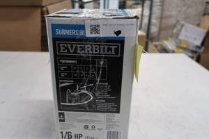 lot T18 image: 16 HP Plastic Submersible Utility Pump