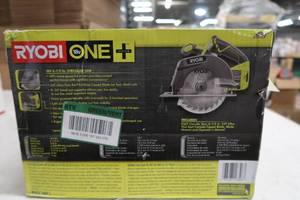 lot T26 image: 18-Volt ONE Cordless 6-12 in. Circular Saw (Tool Only)