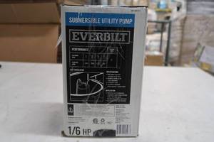 lot T17 image: 16 HP Plastic Submersible Utility Pump