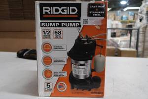 lot T37 image: 12 HP Stainless Steel Dual Suction Sump Pump