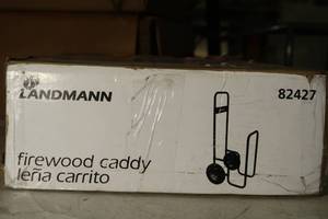lot T65 image: Firewood Cart with Cover