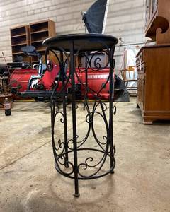 lot 113 image: Wrought Iron Plant Stand